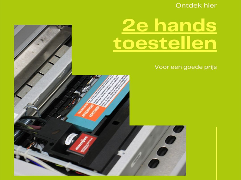 2e handsmachines kleuren labelprinters