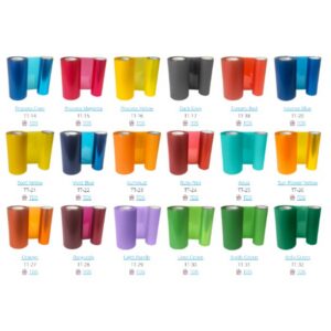 Primera thermal transfer ribbon solid colour, available in various colours