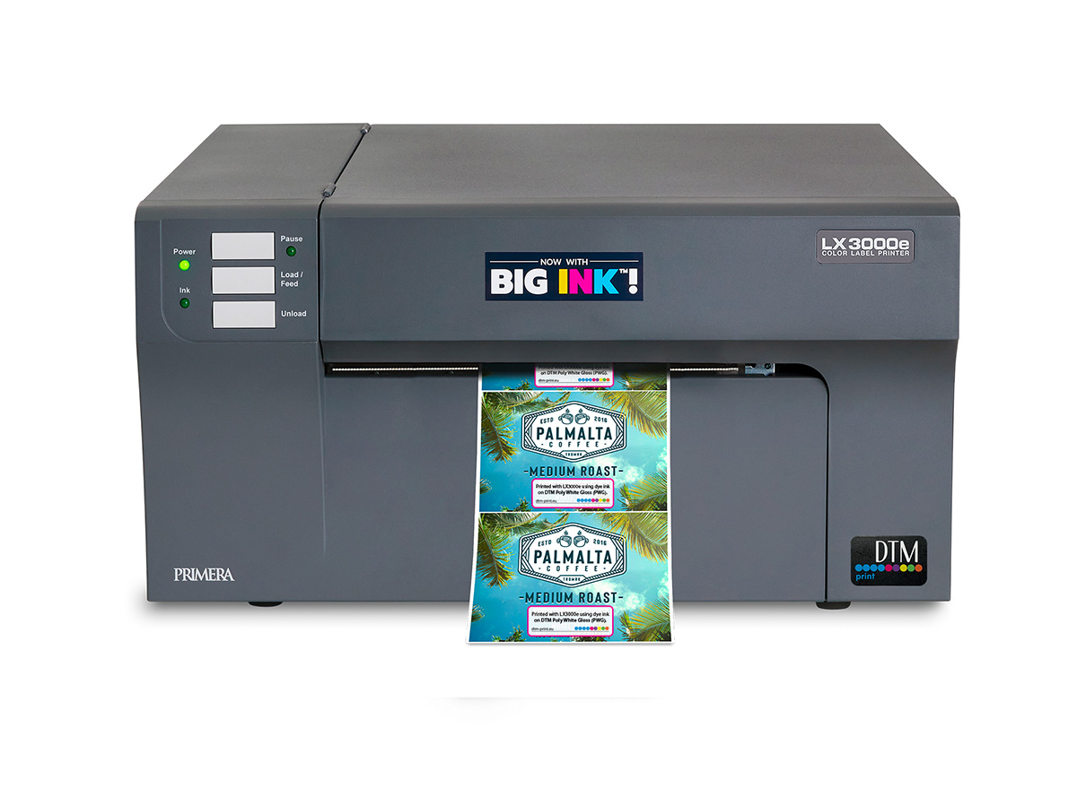Primera LX3000e Desktop kleuren label printer voor in huis etiketten printen