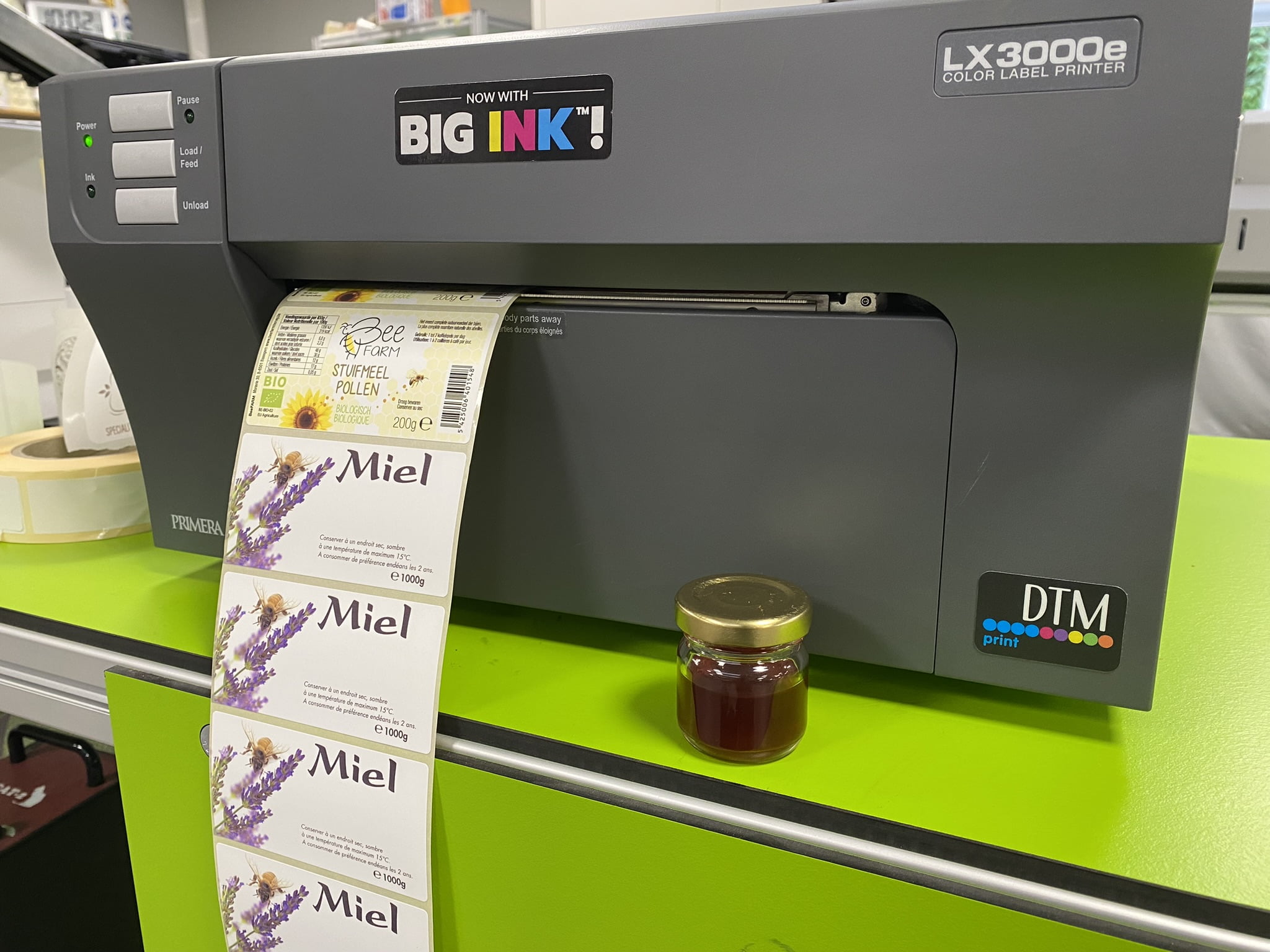 Étiquettes imprimables pour imprimante de bureau