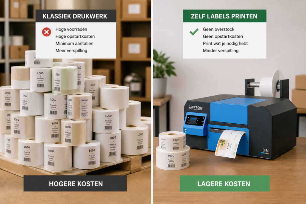 Zelf etiketten drukken